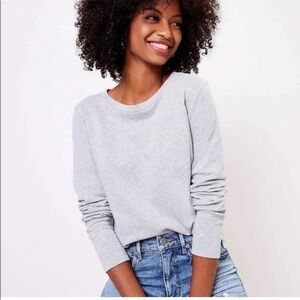 Ann Taylor LOFT Constellation Gray Pullover Sweater New with Tags Size Small